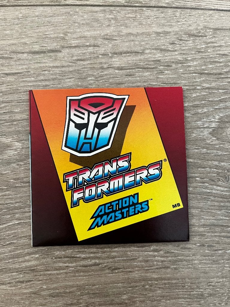 Transformers G1 Action en micromasters folder, G1, Ophalen of Verzenden, Gebruikt, Overige rassen