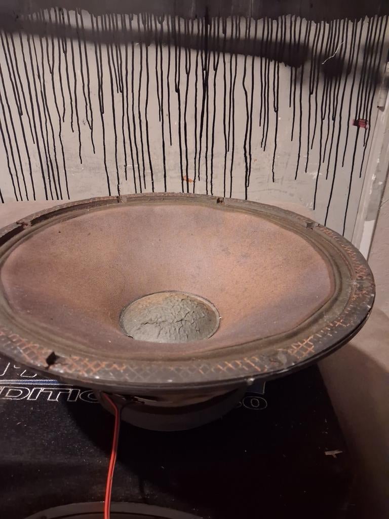 Vintage Recone luidspreker - Te restaureren, Ophalen of Verzenden, Gebruikt