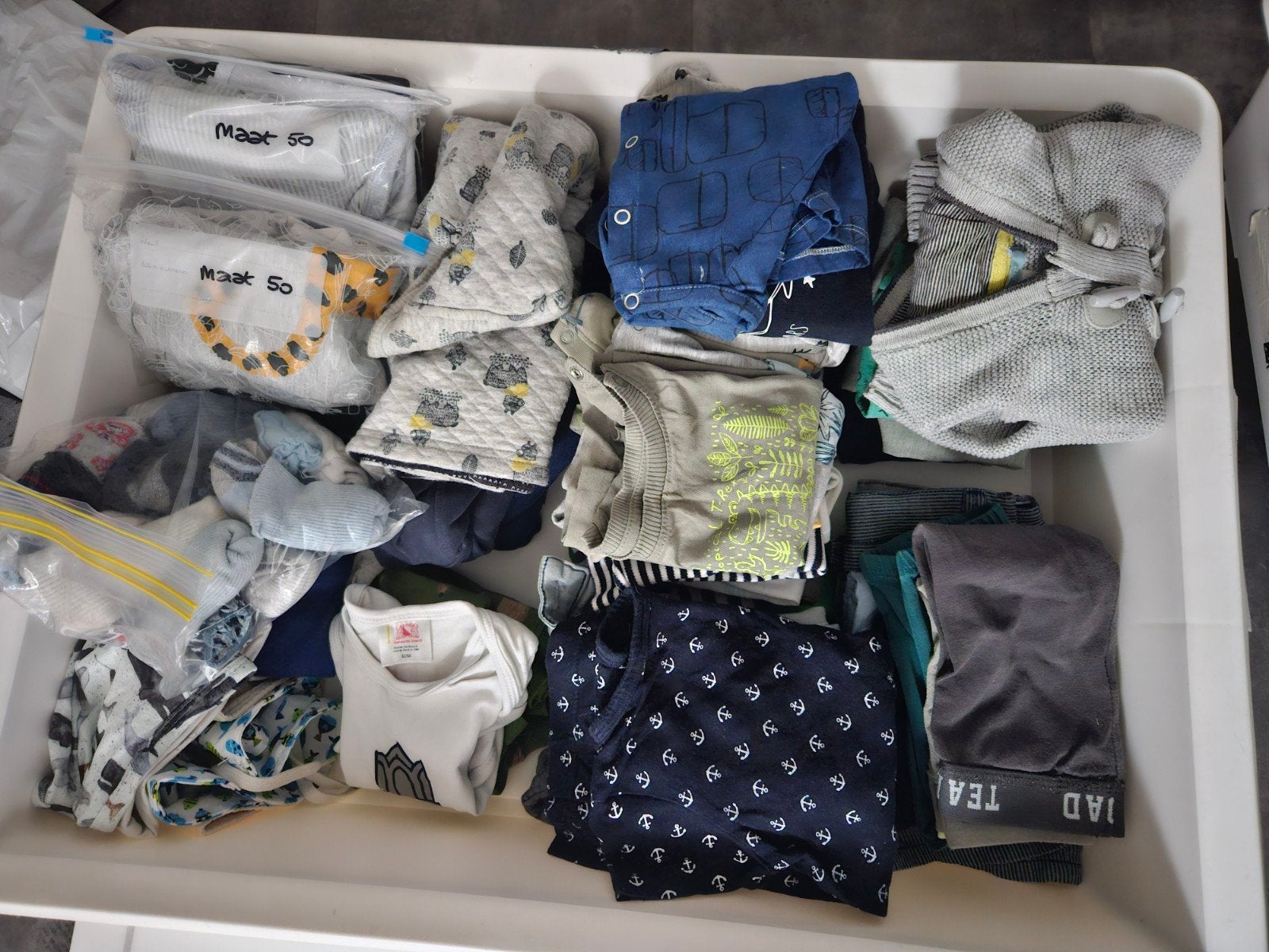 Pakket babykleding maat 62-68, Kinderen en Baby's, Babykleding | Baby-kledingpakketten, Ophalen of Verzenden, Zo goed als nieuw