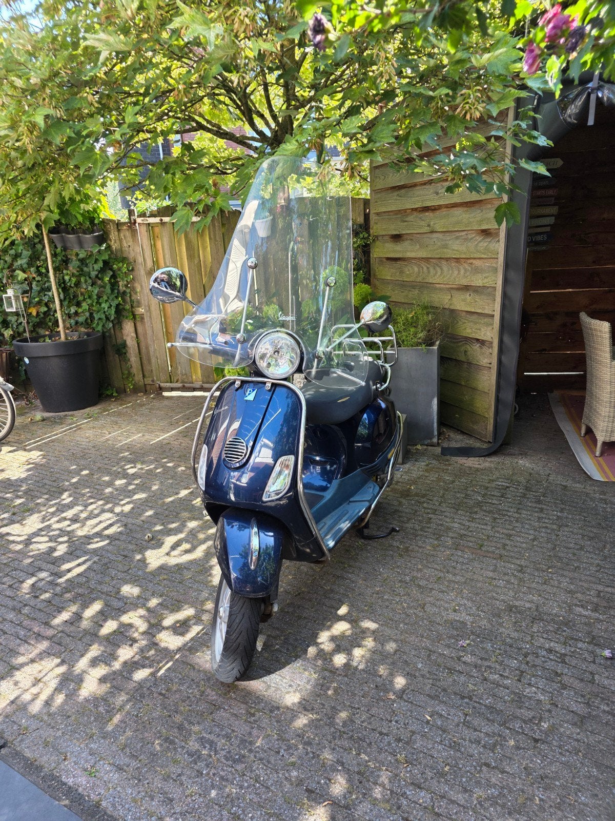 Vespa LX 50 - C38 - Juni.2013  Blauw, Ophalen, Gebruikt, Benzine, Vespa LX