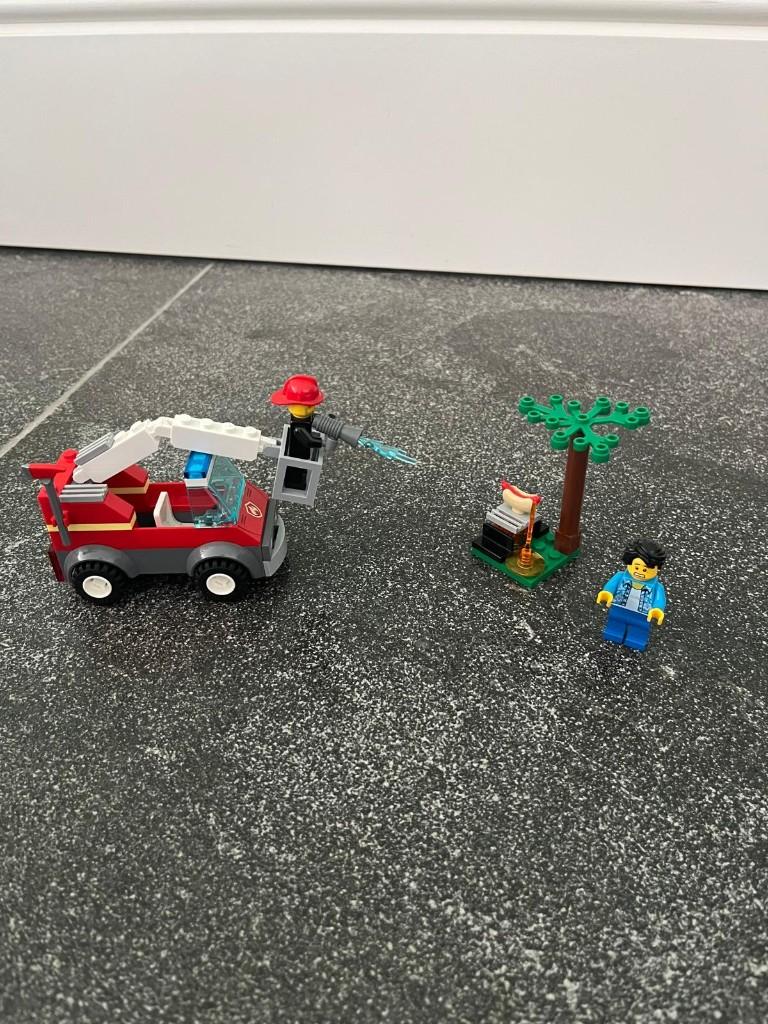 lego city 60212 brandweer bbq, Ophalen, City, Zo goed als nieuw, Complete set