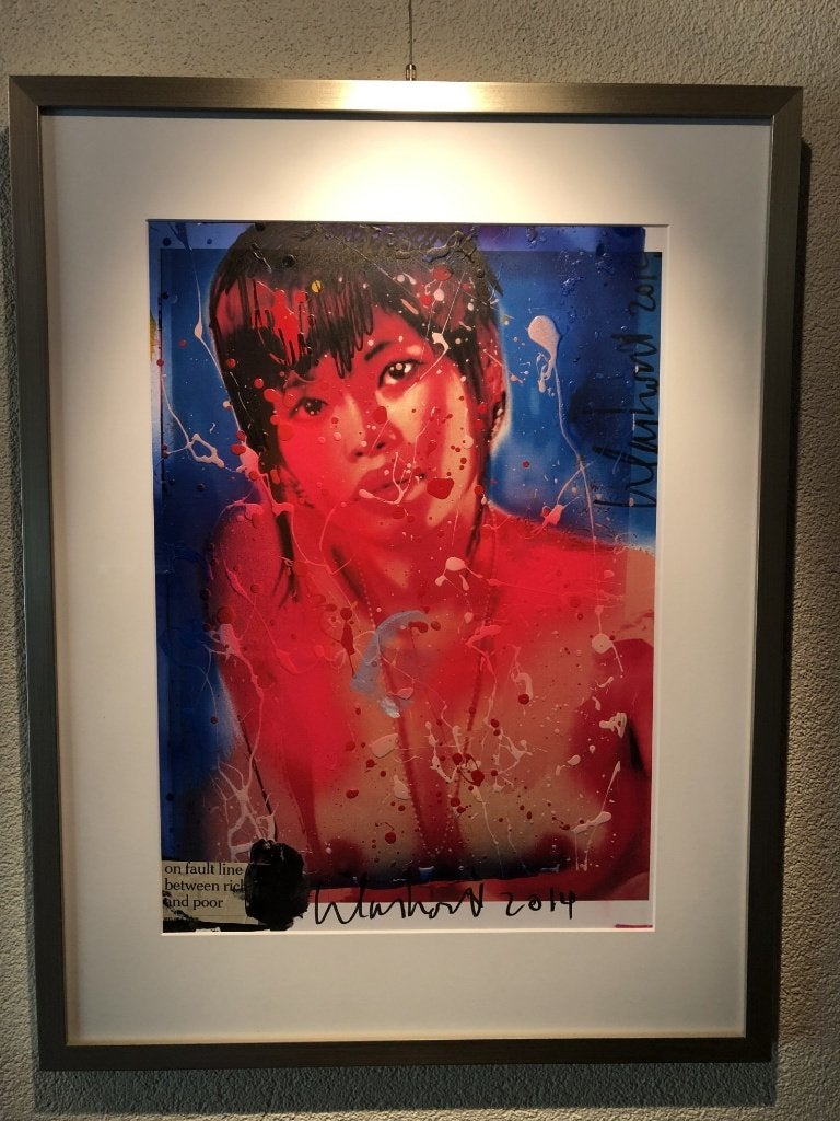 kunstwerk Peter Klashorst, Ophalen, Gemengde techniek, Overig onderwerp