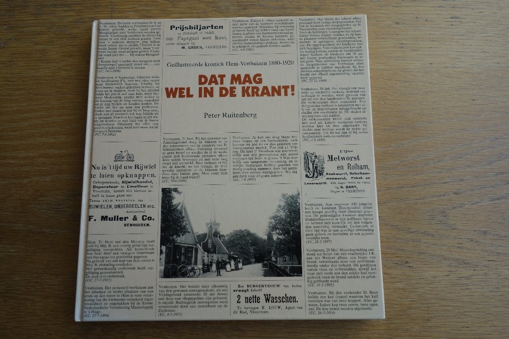 Boek Dat mag wel in de krant. Venhuizen Hem, Ophalen of Verzenden, Zo goed als nieuw