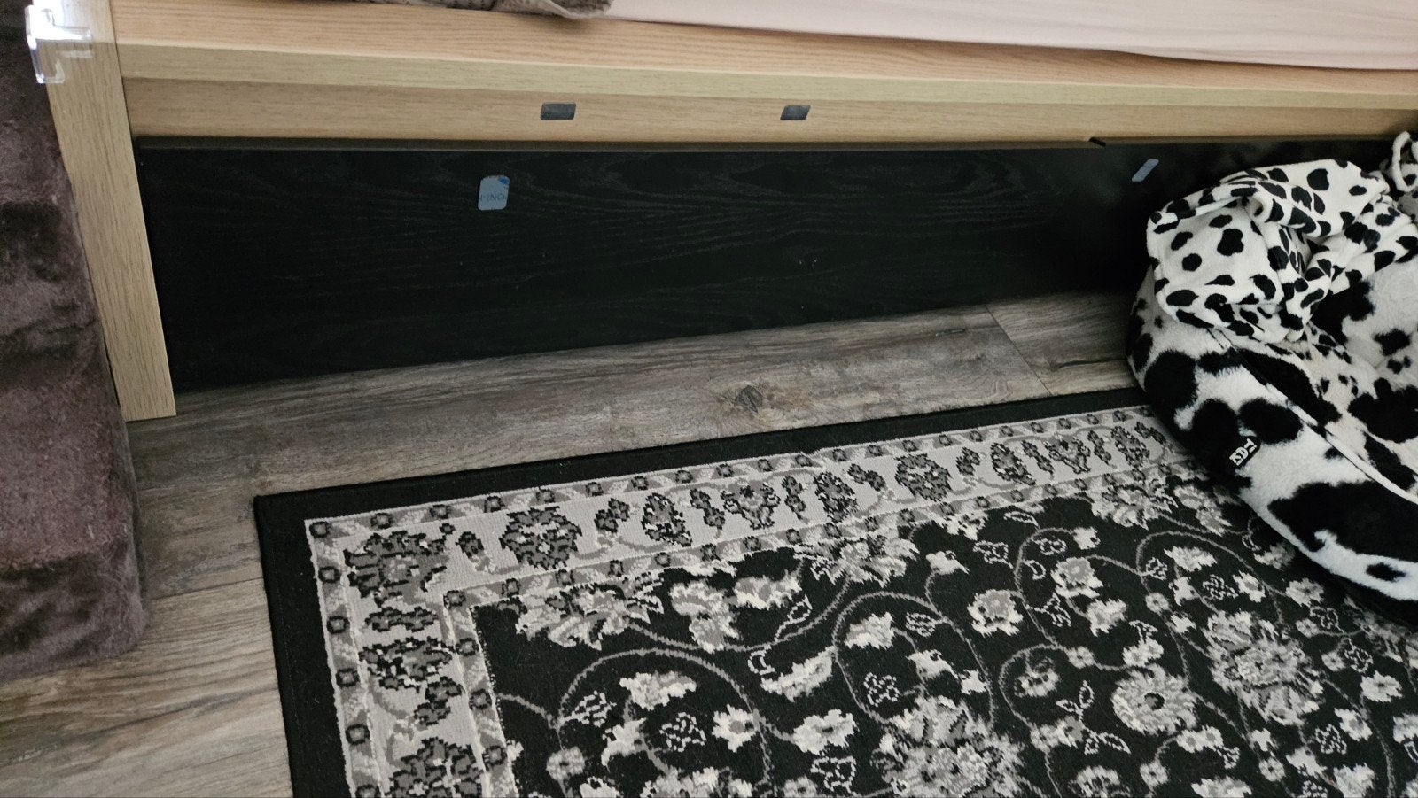 4 IKEA bedlades op wielen (donker) voor bed 140/180x200cm, Huis en Inrichting, Slaapkamer | Bedden, Ophalen, Gebruikt, Zwart, Tweepersoons