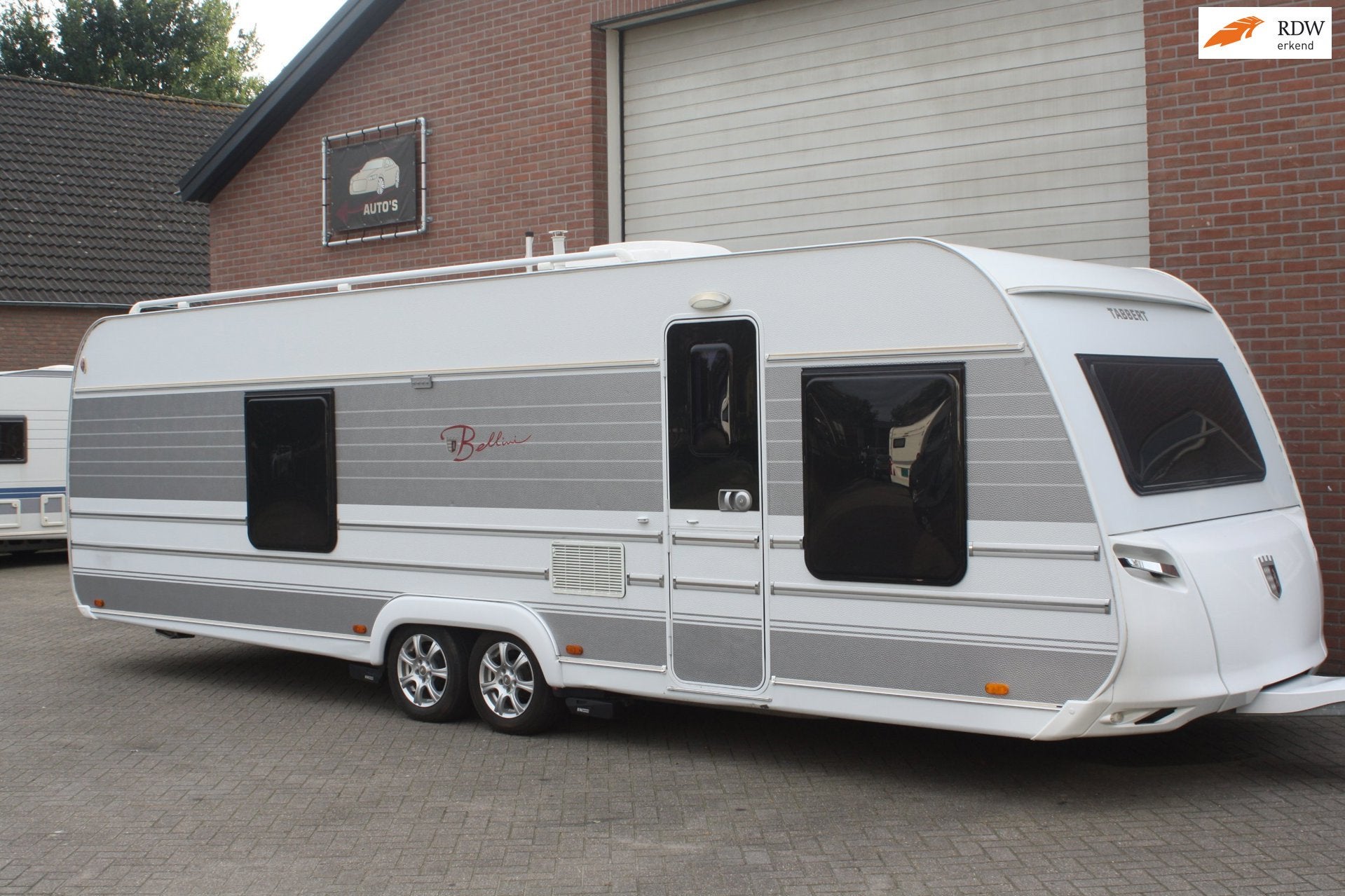 Tabbert W26 Stapelbed, Douche, Luifel, Dubbele Mover, Frans, Caravans en Kamperen, Tabbert, Bedrijf, Douche, 1500 - 2000 kg