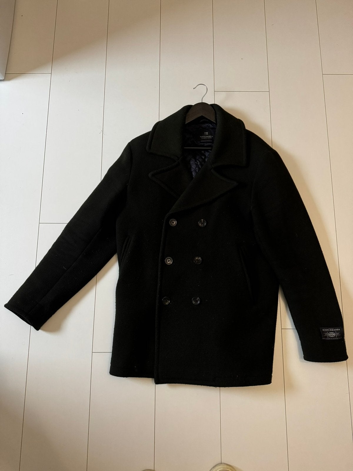 Scotch & Soda winterjas maat L, Ophalen of Verzenden, Zo goed als nieuw, Maat 52/54 (L), Groen
