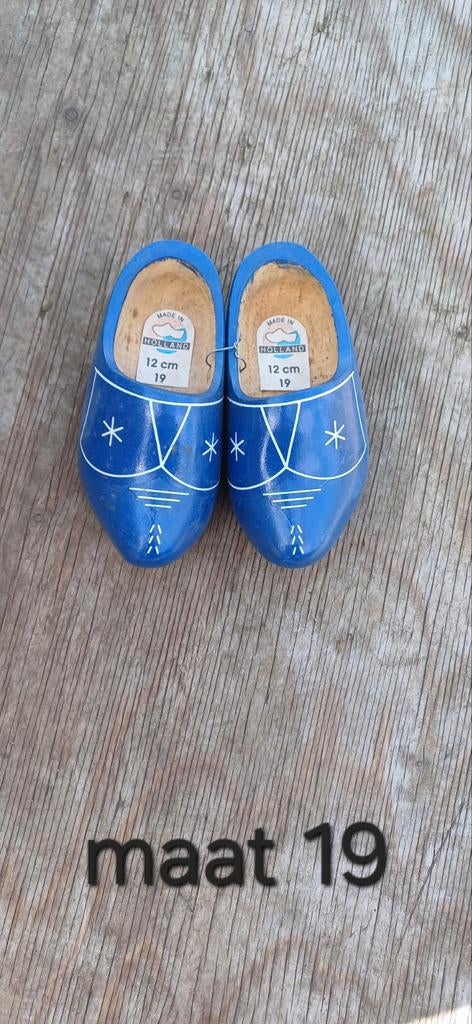 Houten klompen maat 19 nieuw, Kinderen en Baby's, Jongetje of Meisje, Overige typen, Nieuw, Ophalen of Verzenden