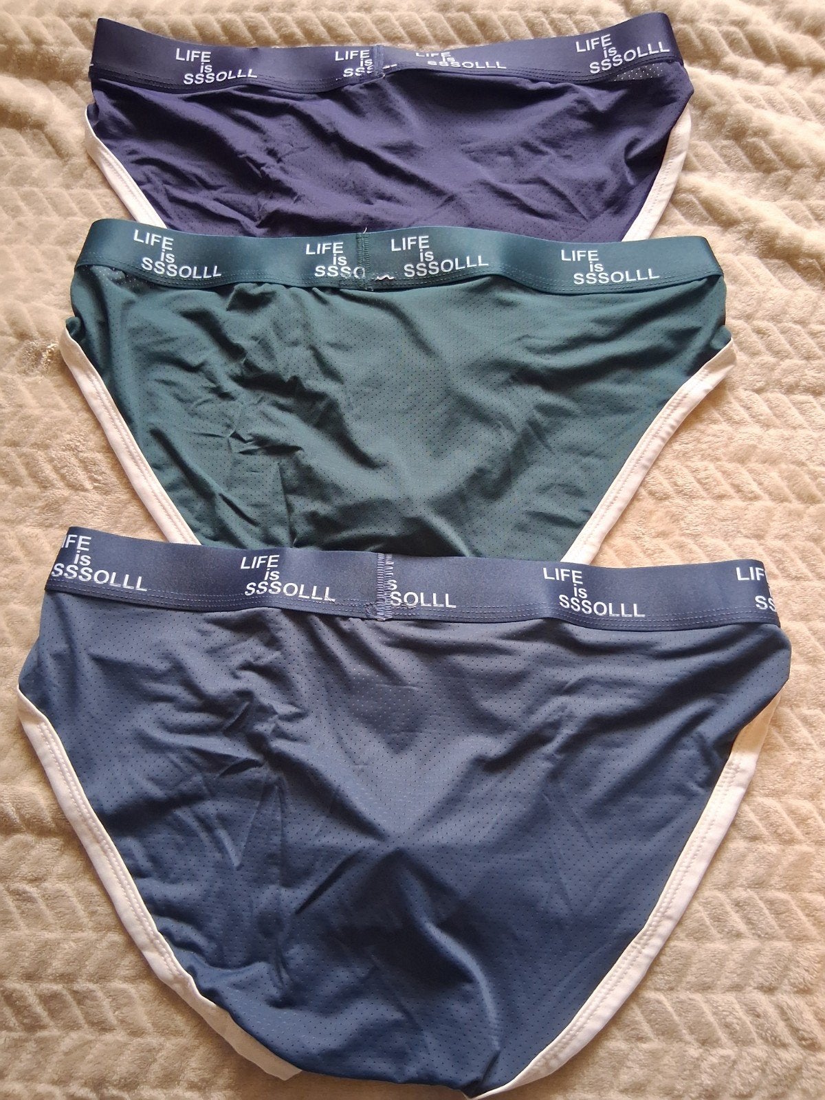 herenslips maat L Nieuw., Kleding | Heren, Ondergoed, Ophalen of Verzenden, Overige kleuren, LIFE is SSSOLLL, Slip