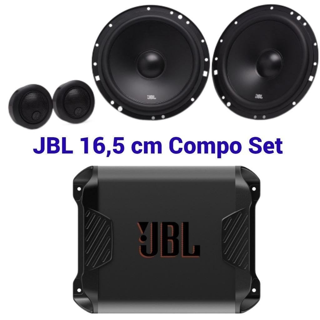 JBL 2 kanaals A652 versterker + JBL Compo set, Auto diversen, Autospeakers, ., Nieuw, Ophalen of Verzenden, .