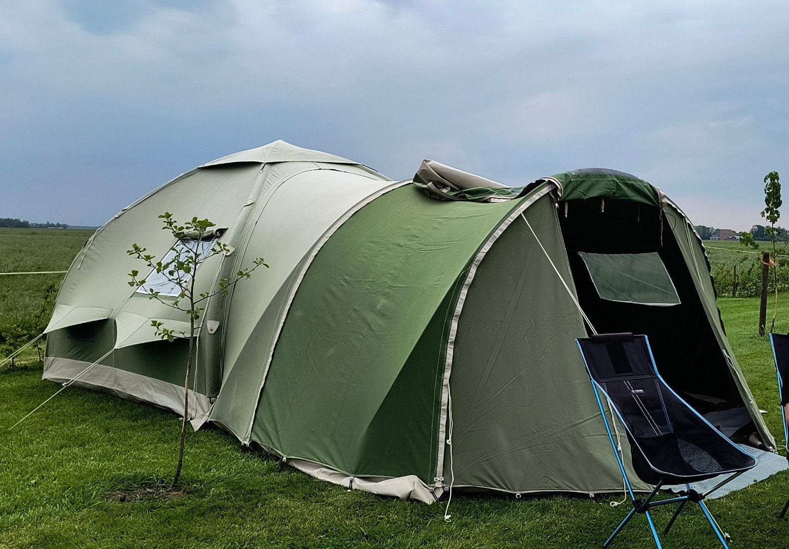 Karsten tent 3x3 met veel extra's en in uitstekende staat, Caravans en Kamperen, Tenten, Ophalen, Gebruikt, Tot en met 4