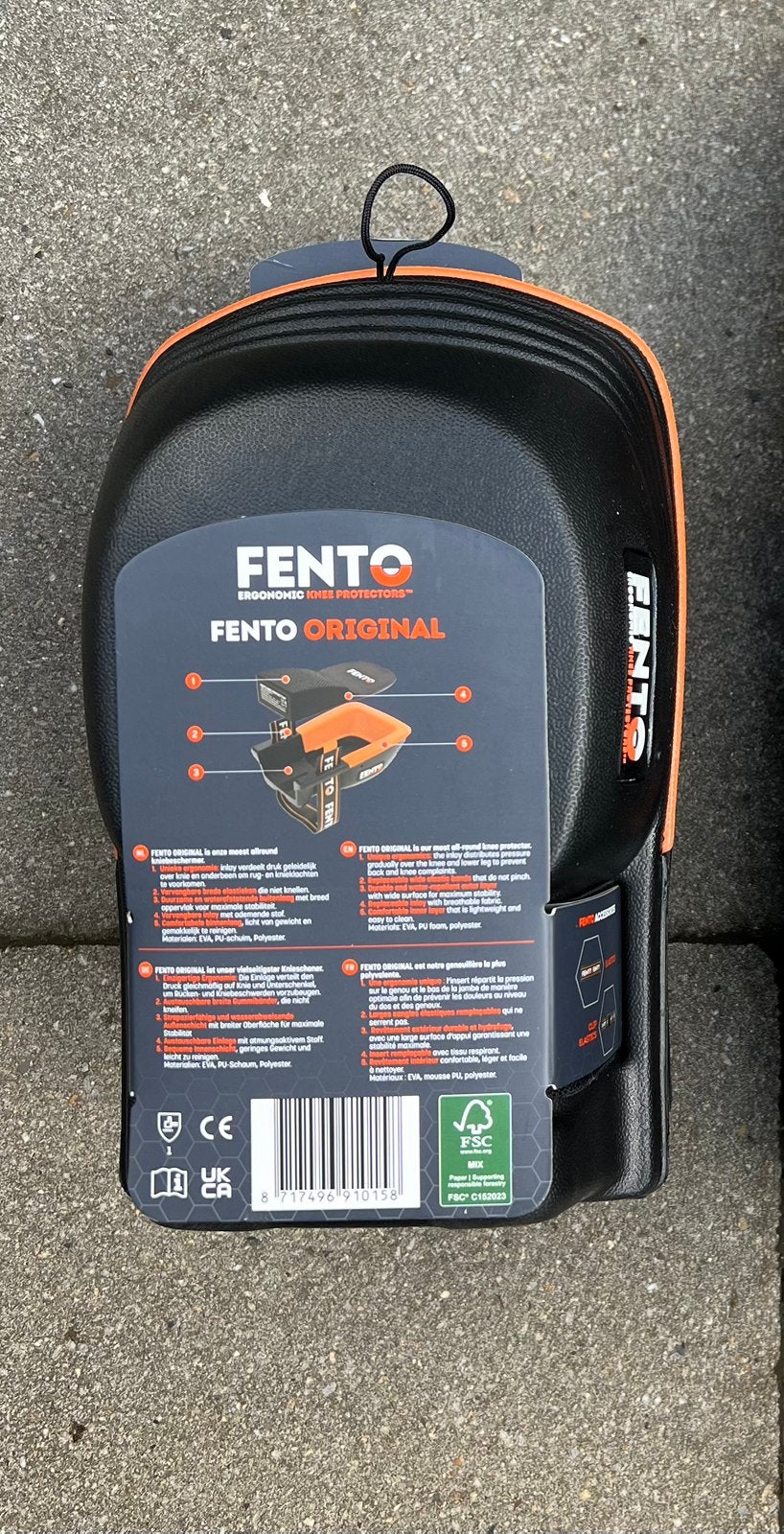 Fento 200 pro kniebeschermers., Ophalen of Verzenden, Nieuw