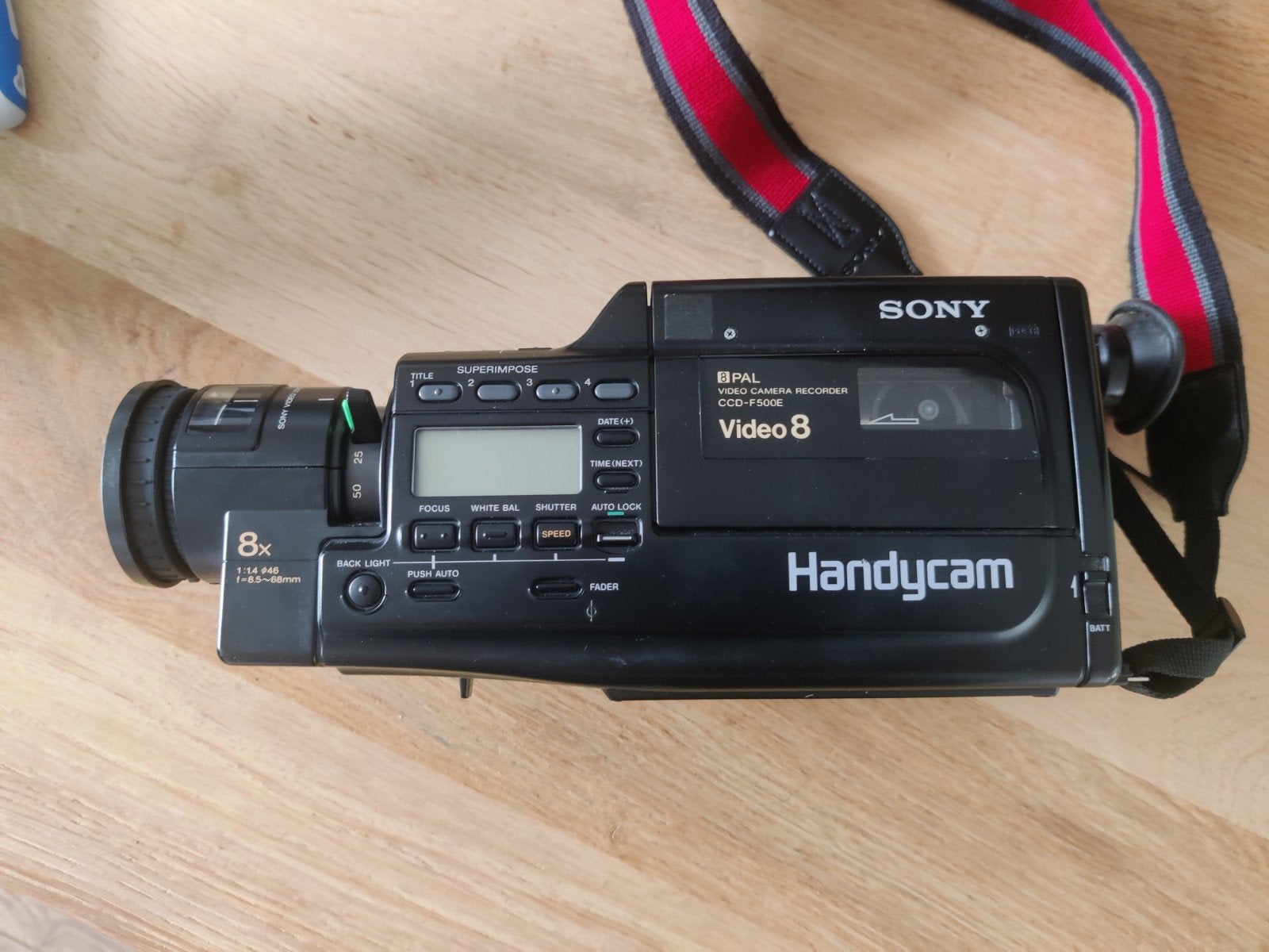 Sony CCD-F500E Video8 Handycam - ongetest !!, Audio, Tv en Foto, Videocamera's Analoog, Ophalen of Verzenden, 8mm, Camera