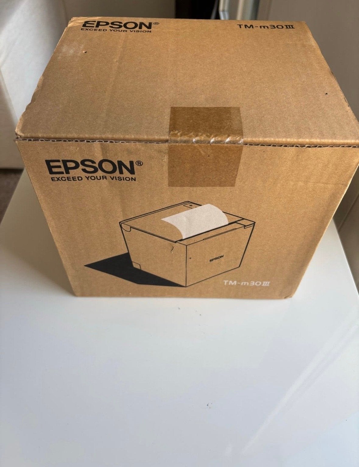 Epson TM-M30iii bonprinter + 5 rollen bonpapier nieuw, Ophalen of Verzenden, Nieuw, Draadloos