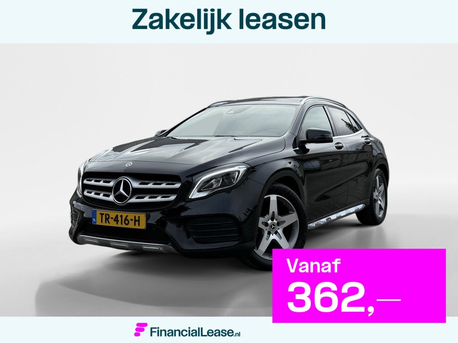 Mercedes-Benz GLA-klasse 180 Business Solution AMG Automaat, Gebruikt, 4 cilinders, 715 kg, 1335 kg
