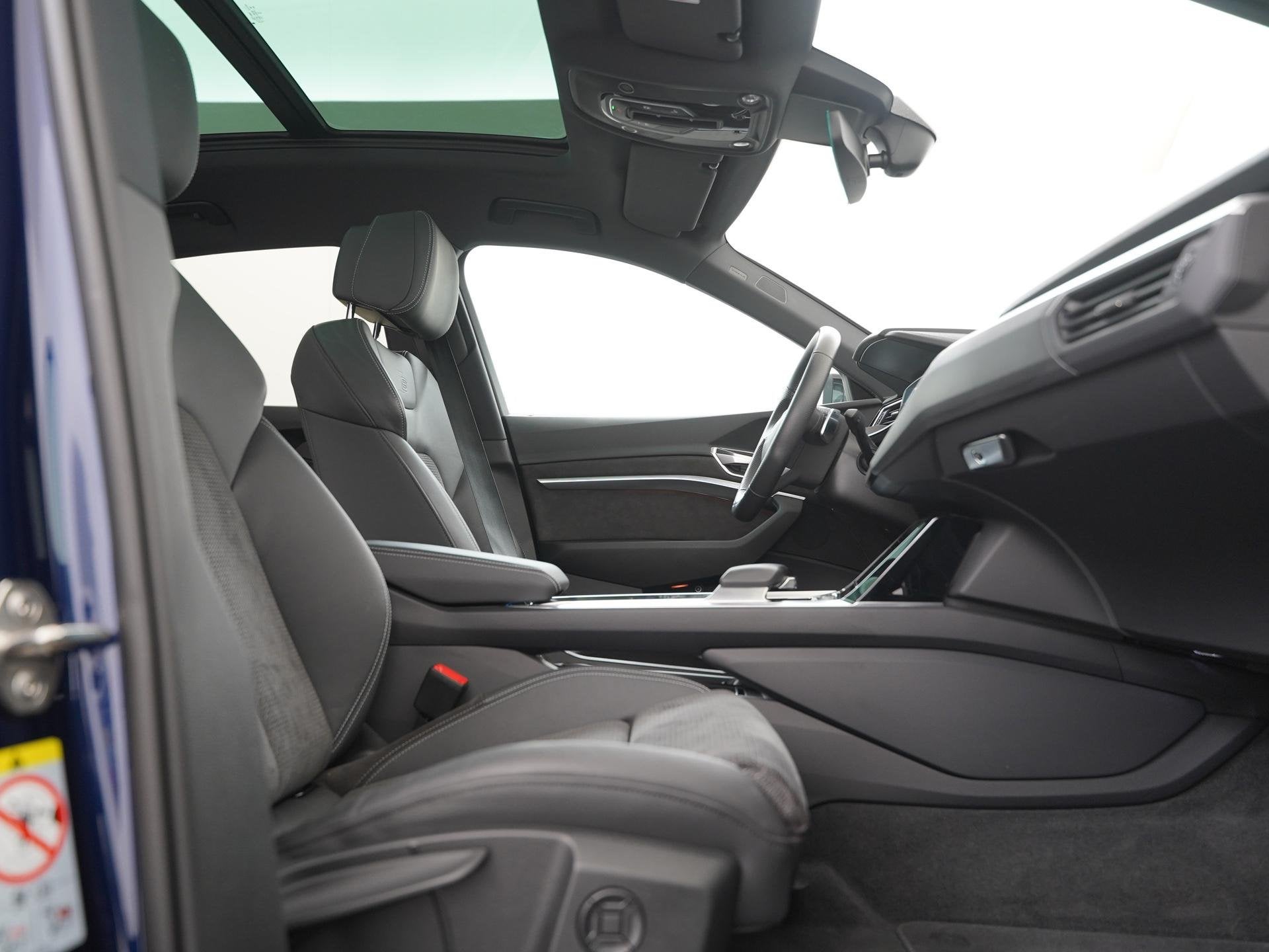 Audi e-tron Sportback 55 quattro S edition 95 kWh | 92% SOH, Auto's, Automaat, 12 maanden, 95 kWh, Blauw