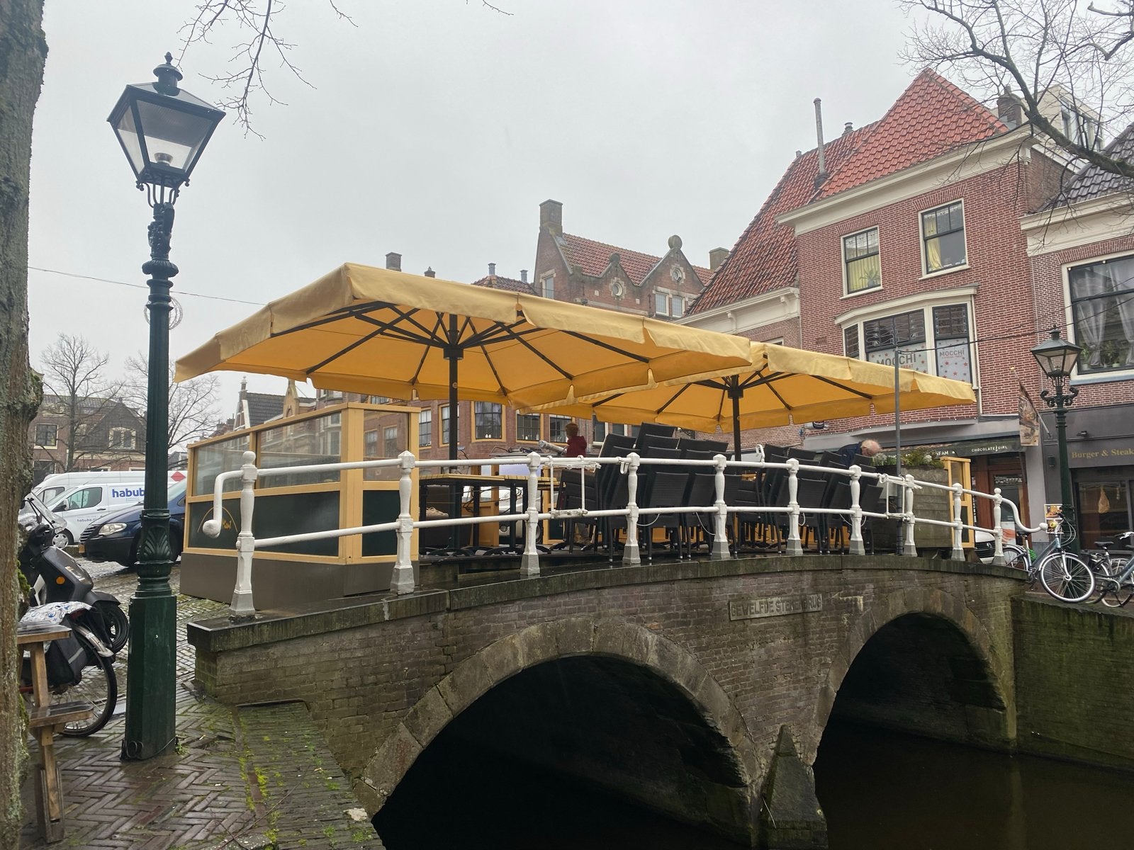 Professionele Horeca Parasols - Diverse Maten en Types, Gebruikt, Kantelbaar, Ophalen of Verzenden, Stokparasol