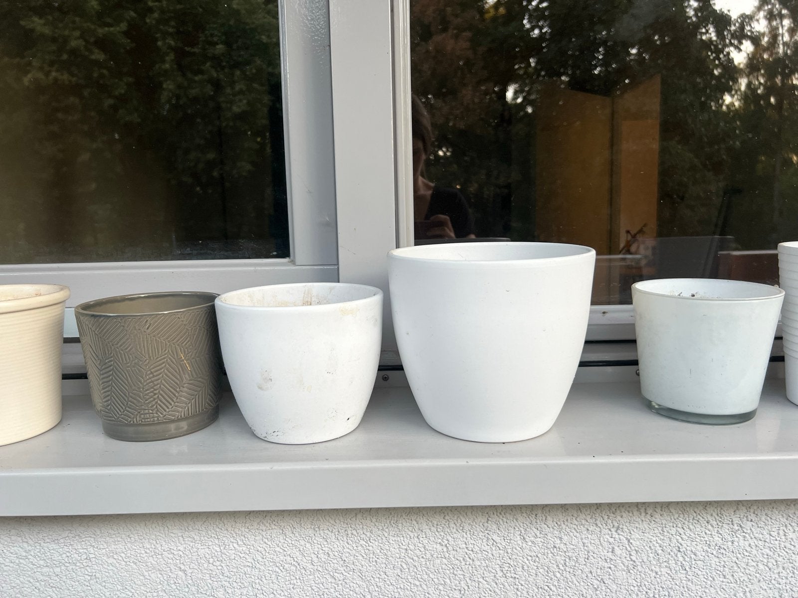 Plantenpotten, Ophalen, Gebruikt, Rond, Aardewerk