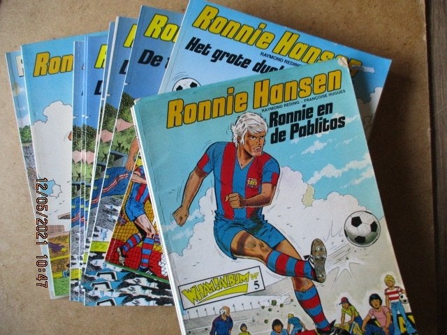 adv2038 ronnie hansen, Eén stripboek, Ophalen, Gelezen