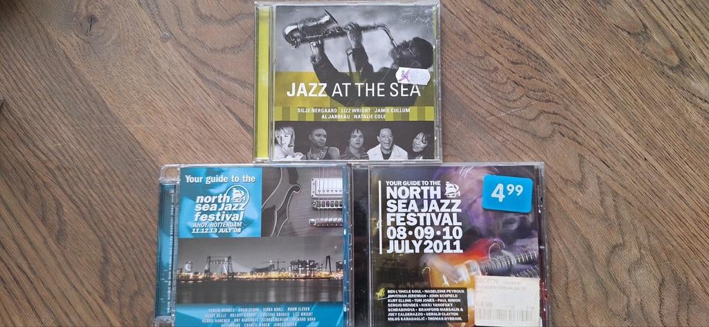 Jazz CD's: Jazz at the Sea & North Sea Jazz Festival, Ophalen of Verzenden, 1980 tot heden, Gebruikt, Jazz en Blues