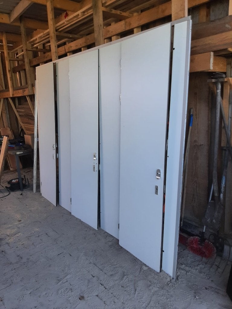 Kupan sanitaire wand/deuren opstelling., Ophalen, Zo goed als nieuw, Douche