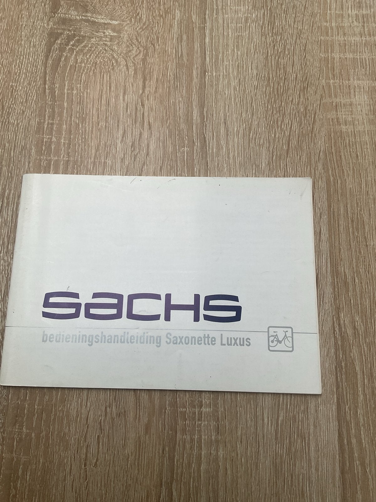 Sachs Saxonette Luxus Bedienings Handleiding (2001), Fietsen en Brommers, Ophalen of Verzenden, Gebruikt