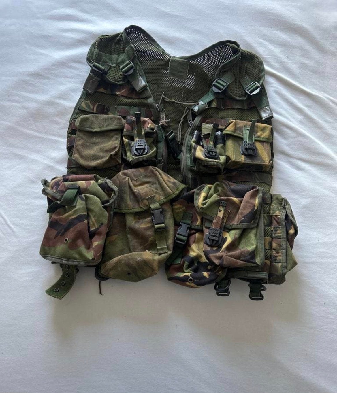 Mooi Woodland Ops Vest in prima staat, maat L, Verzamelen, Militaria | Algemeen, Ophalen of Verzenden, Landmacht, Overige gebieden