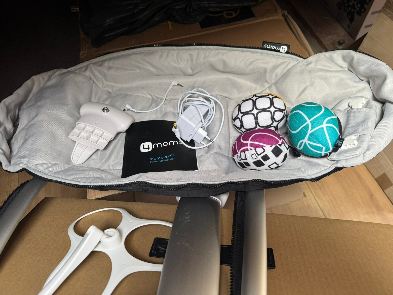 4moms Mamaroo schommelstoel, Kinderen en Baby's, Wipstoeltjes, Gebruikt, Schommelstoel, Met gordel(s) of riempje(s), Ophalen