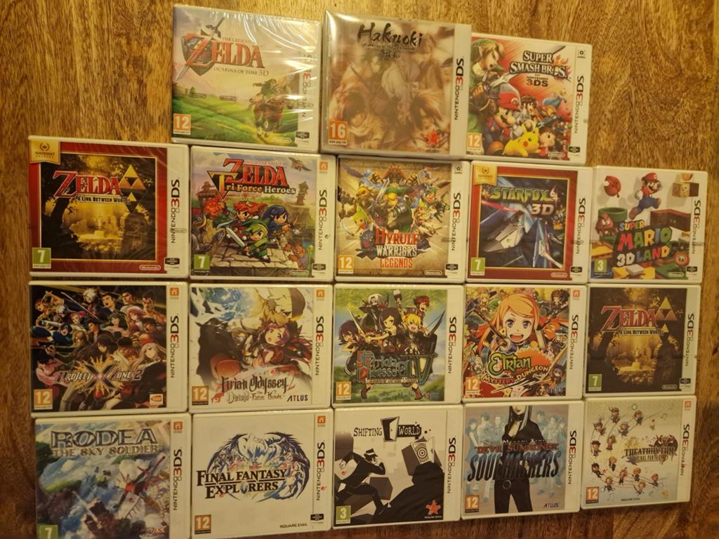 Collectie sealed Nintendo 3ds games., Avontuur en Actie, 1 speler, Ophalen of Verzenden, Zo goed als nieuw
