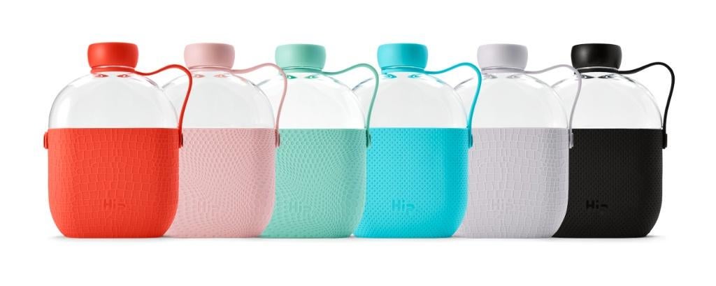 NIEUW!! HIP Bottle 650 ml in 4 kleuren met 3 designs, Nieuw, Ophalen of Verzenden, X, X