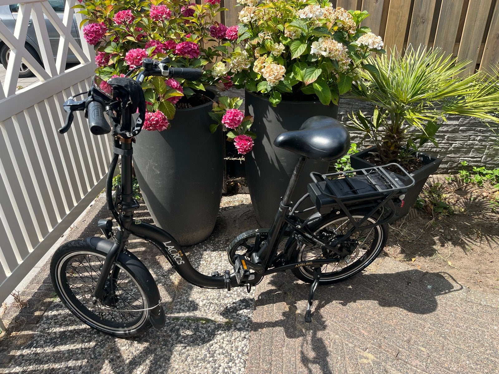 Lacros Ambling elektrische fiets – 360 Wh accu, lage instap, Gebruikt, Minder dan 47 cm, 30 tot 50 km per accu, Ophalen