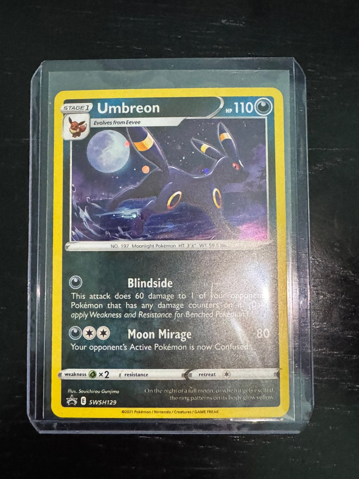 Umbreon SWSH129 Promo (Pokemon), Ophalen, Zo goed als nieuw