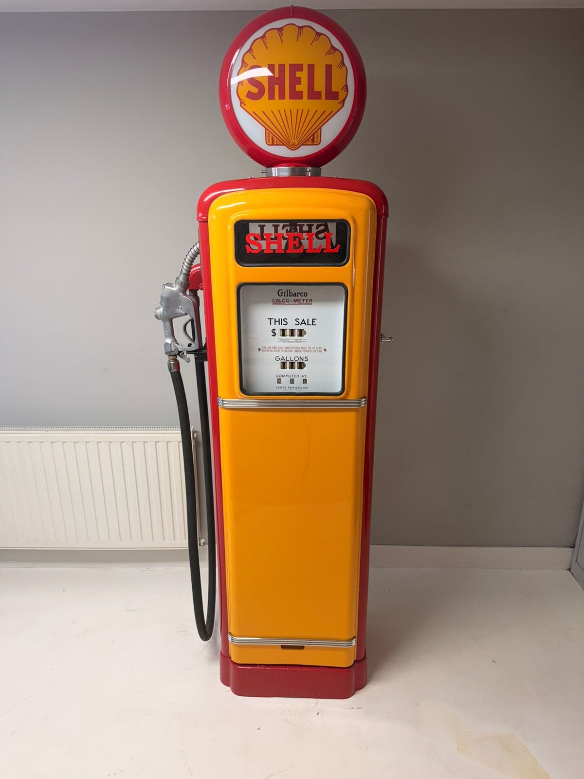 Gilbarco benzinepomp te koop, Verzamelen, Automaten | Overige, Ophalen, Zo goed als nieuw