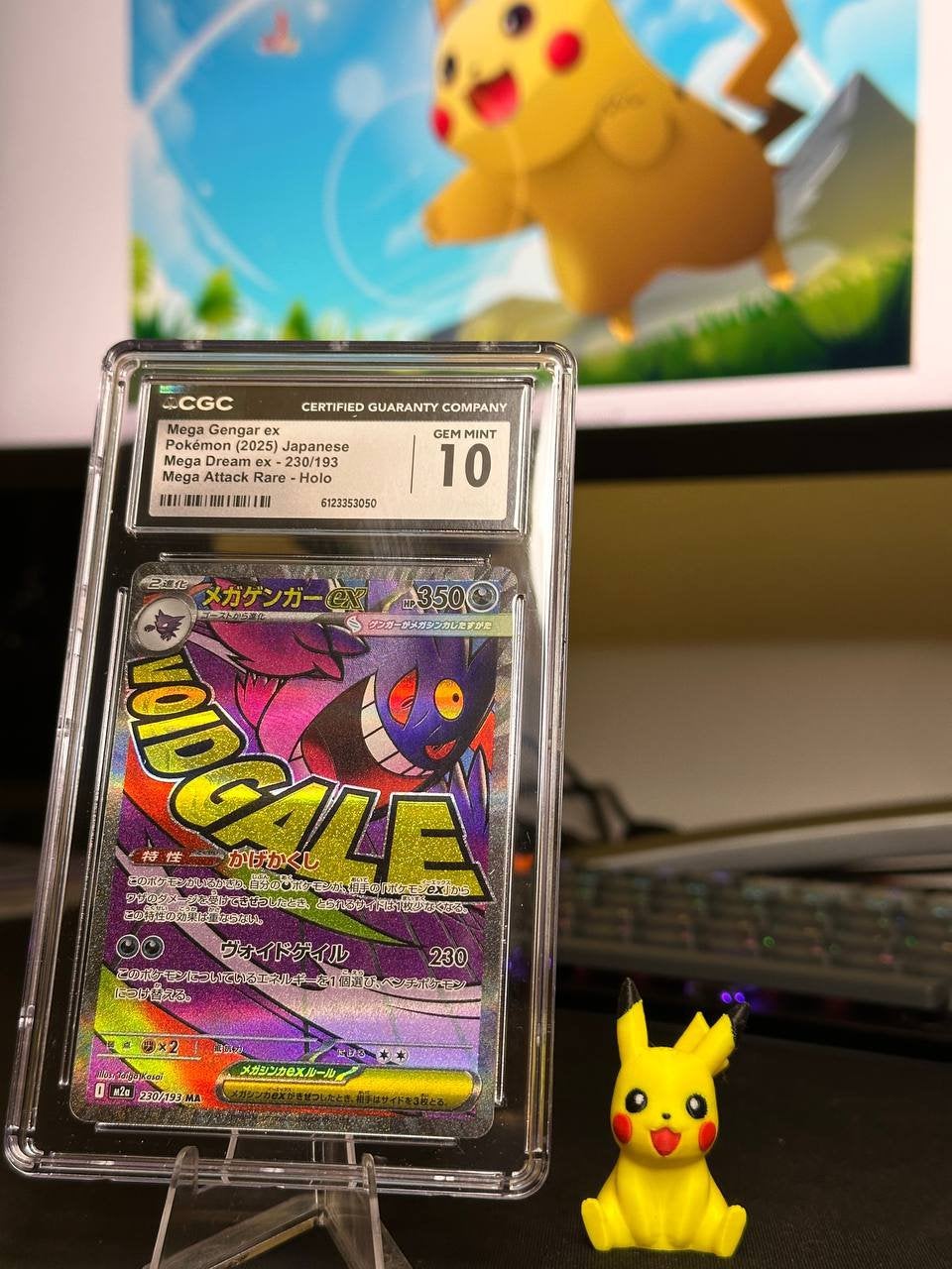 Mega Gengar Ex (m2a 230) - CGC 10 - Mega Dream EX, Ophalen of Verzenden, Zo goed als nieuw, Losse kaart