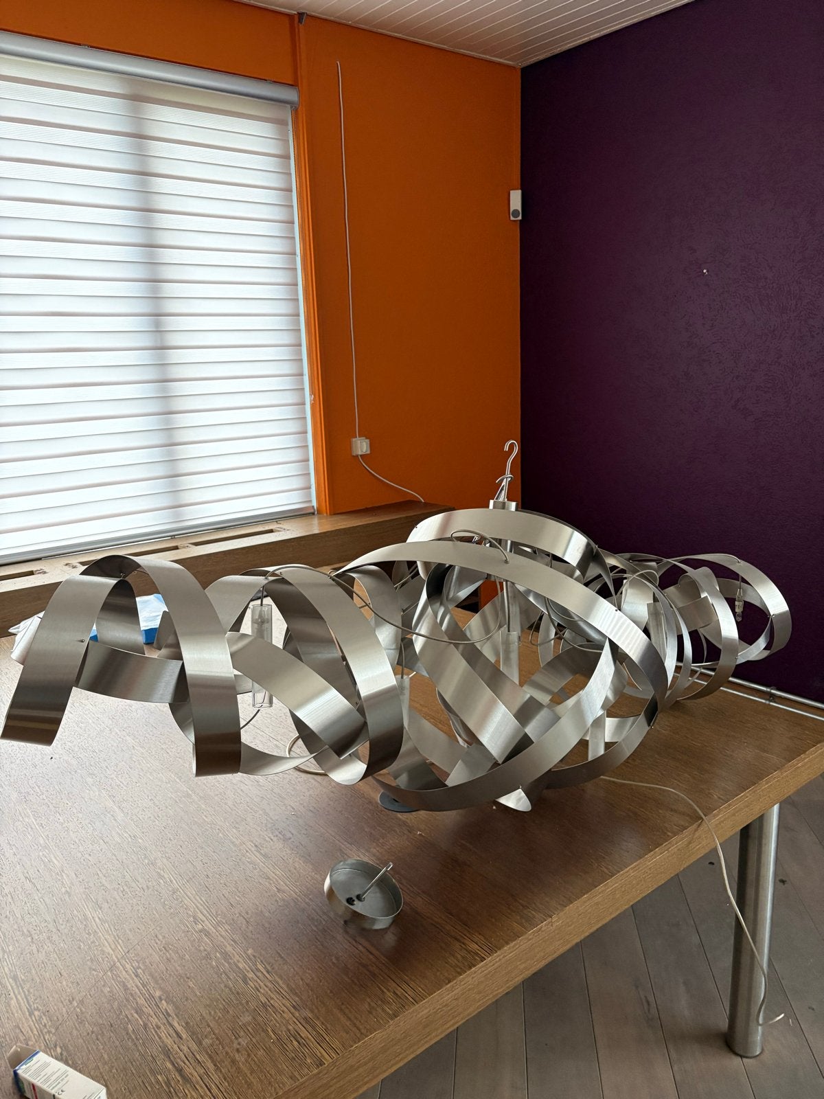 Jacco Maris designlamp - Plafondmontage met extra lampjes, Antiek en Kunst, Ophalen of Verzenden