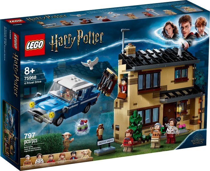 Lego Harry Potter 75968 4 Privet Drive (NIEUW), Ophalen of Verzenden, Complete set, Compleet, Lego