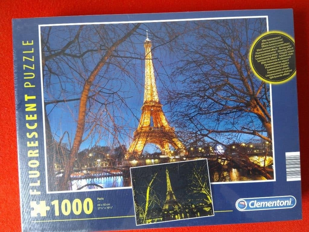 nieuwe legpuzzel Eiffeltoren, Hobby en Vrije tijd, Ophalen of Verzenden, 500 t/m 1500 stukjes, Nieuw, Legpuzzel