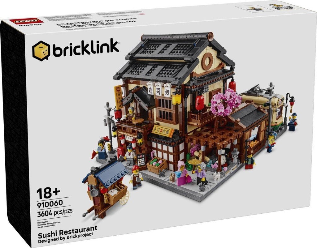 Lego Bricklink Sushi Restaurant nr 910060, Ophalen, Overige thema's, Nieuw, Complete set