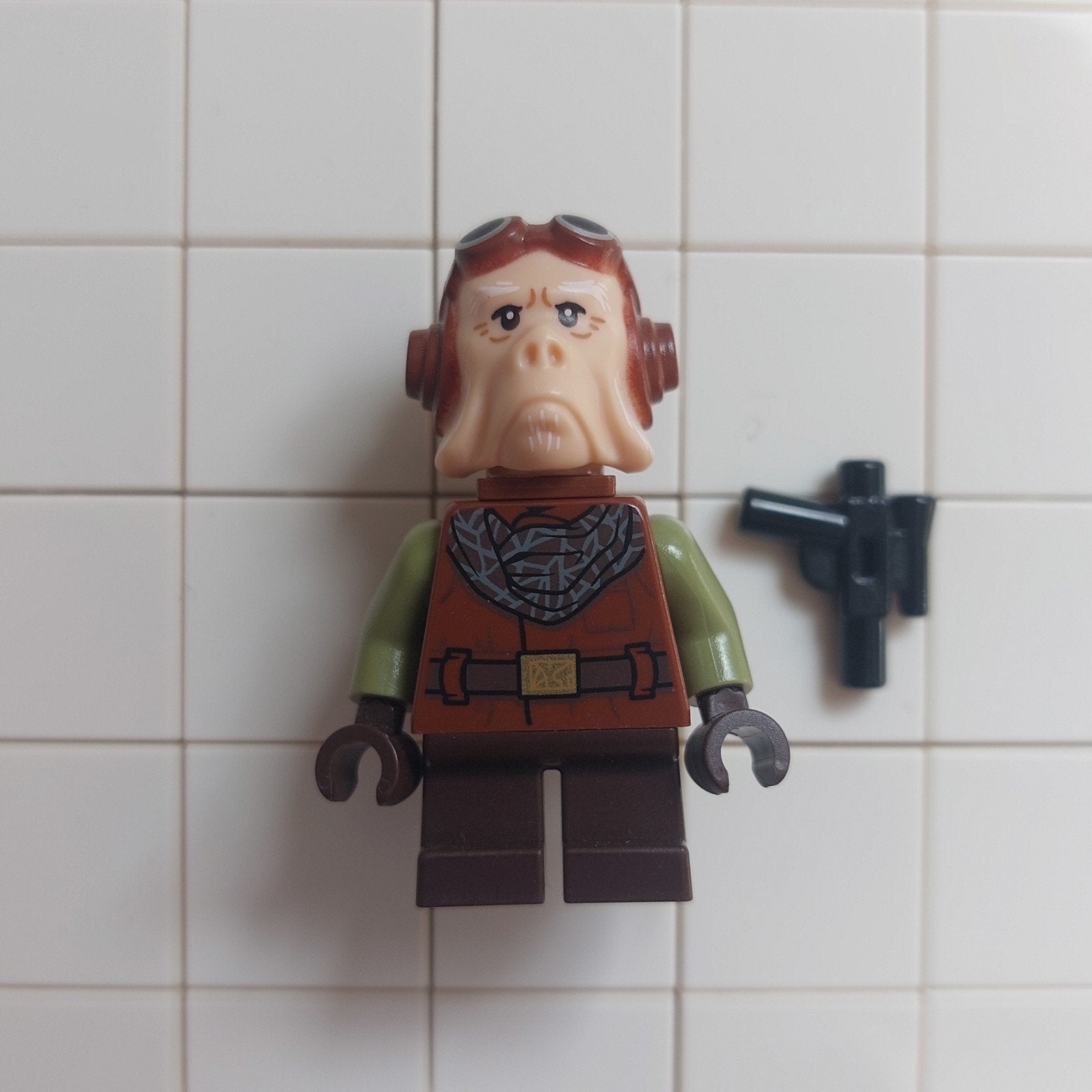 LEGO Star Wars Minifig - Kuiil - sw1244, Kinderen en Baby's, Speelgoed | Duplo en Lego, Ophalen of Verzenden, Zo goed als nieuw