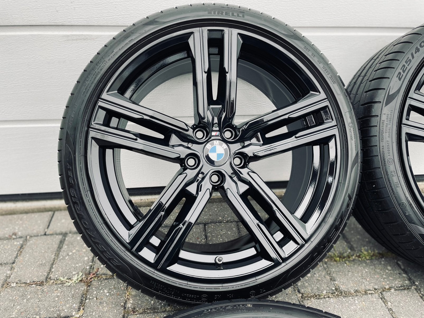 19 Inch Zwarte Originele BMW G20 G21 G22 G23 Velgen 5x112, 19 inch, Banden en Velgen, Ophalen of Verzenden, Zomerbanden