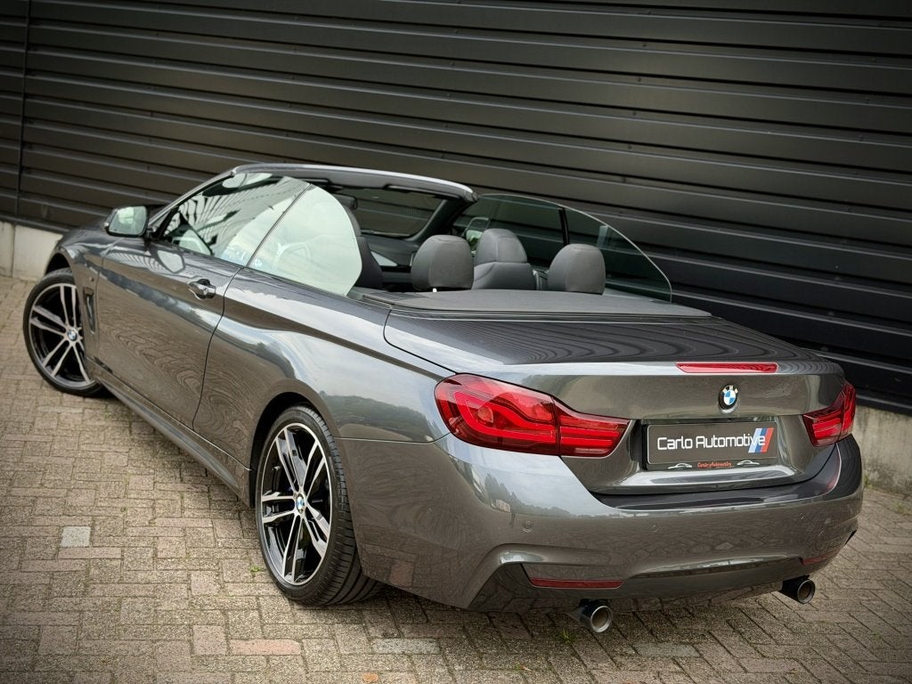 BMW 4 Serie Cabrio 430i M-SPORT HUD|VIRTUAL|H/K|MEMORY|DHOEK, Gebruikt, 4 stoelen, Bedrijf, 1600 kg