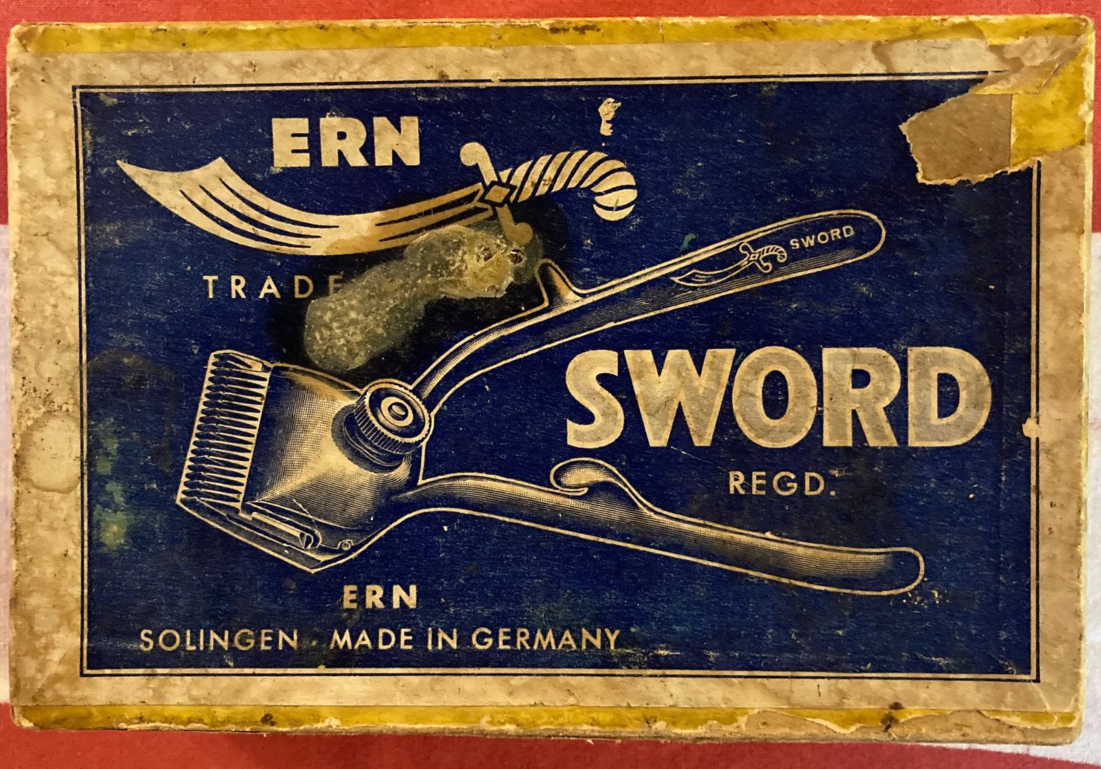 Ern sword haar of baard trimmer, Ophalen of Verzenden, Gebruikt, Gehele gezicht, Overige typen