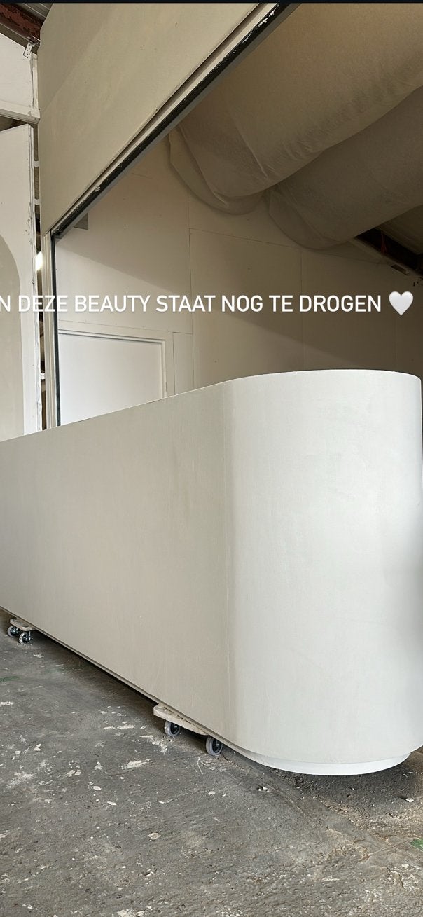 Toonbank 3 meter beton Cire showroom model, Ophalen of Verzenden