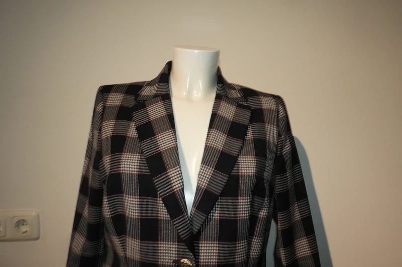 Baum und Pferdgarten blazer mooie ruiten print sier knopen40, Maat 38/40 (M), Baum und Pferdgarten, Zo goed als nieuw, Jasje
