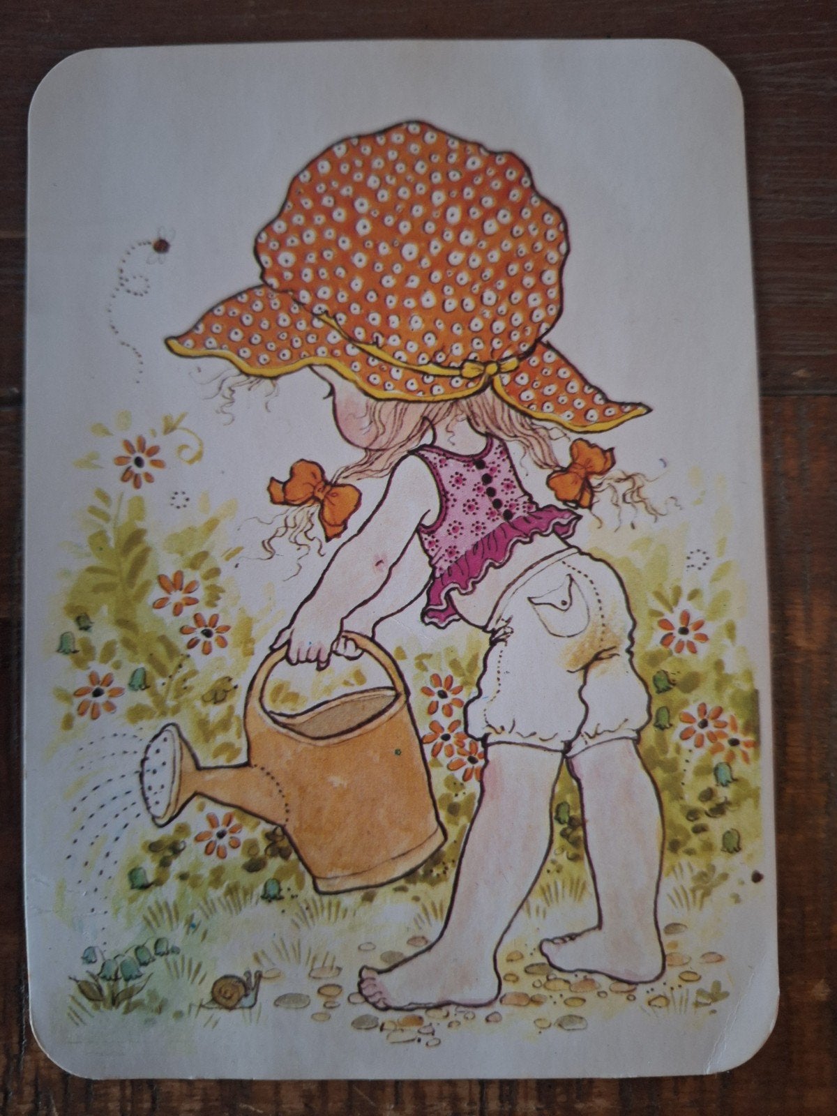 Vintage Ansichtkaart - Sarah Kay, Ophalen of Verzenden, Gelopen, Kinderen