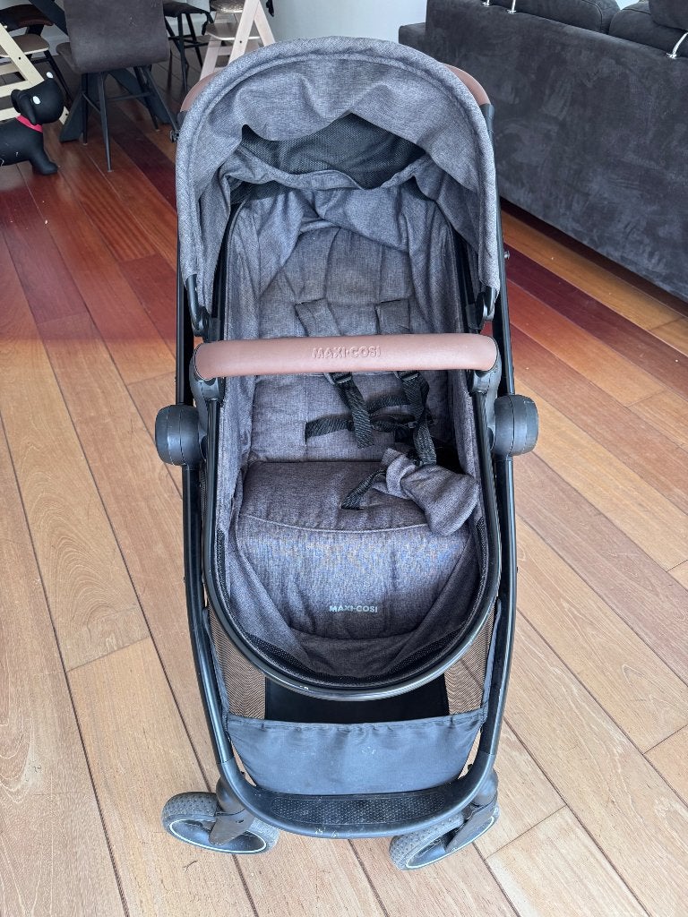 Maxi Cosi kinderwagen (Zelia S Trio), Gebruikt, Verstelbare duwstang, Maxi-Cosi, Ophalen