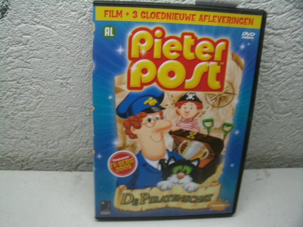 dvd 215k pieter post de piratenschat, Alle leeftijden, Ophalen of Verzenden, Zo goed als nieuw