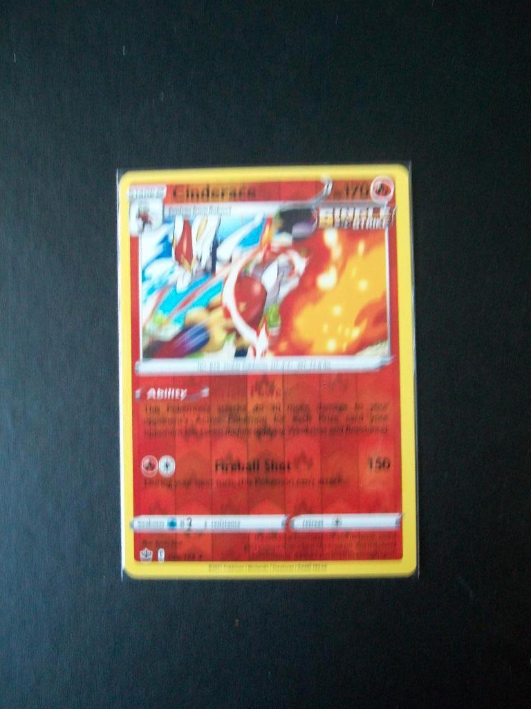 9769: Nieuwe Pokemon Kaart CINDERACE holofoil hp170 (28/198), Hobby en Vrije tijd, Verzamelkaartspellen | Pokémon, Verzenden, Nieuw