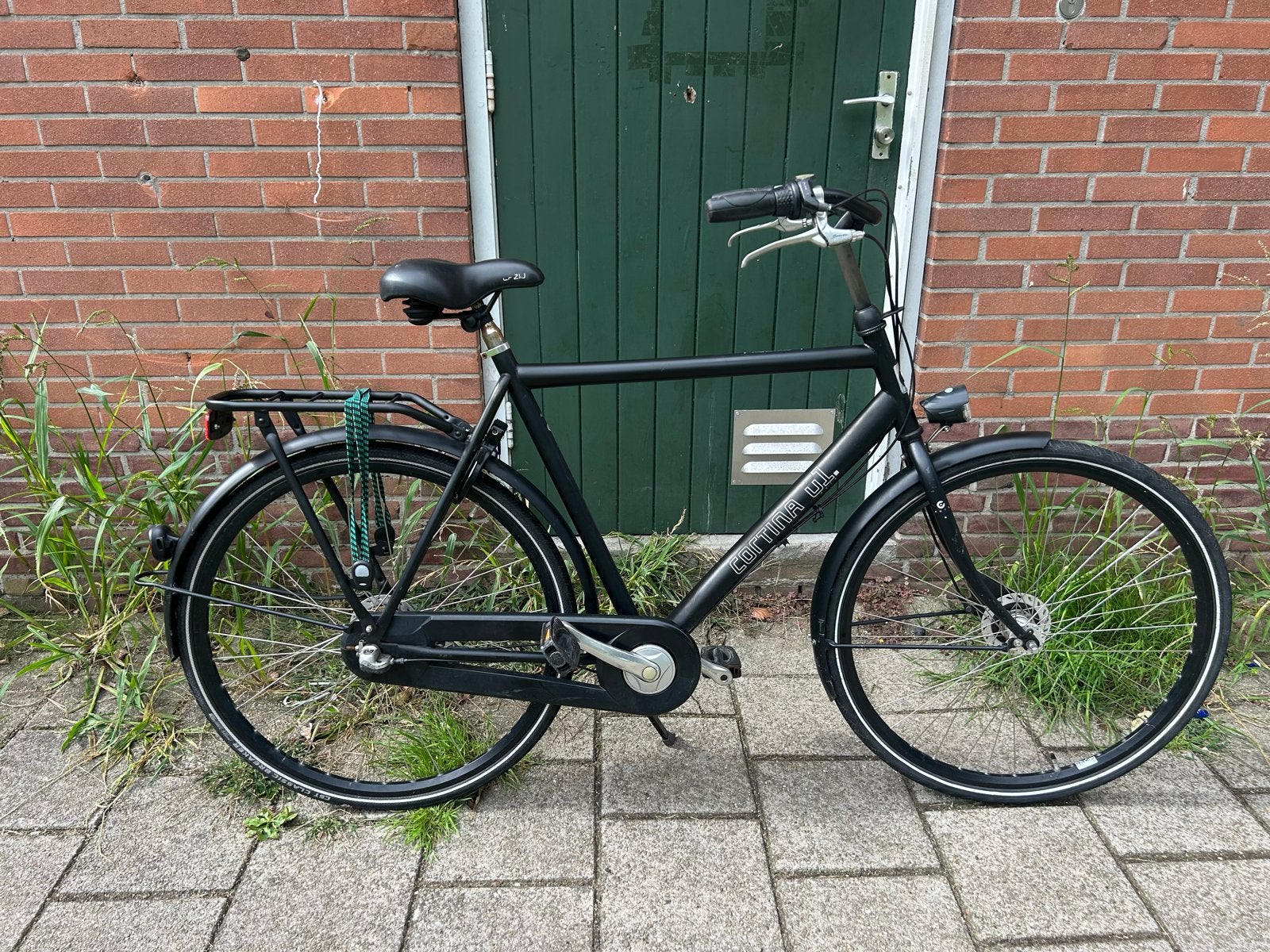 Cortina U1 Herenfiets 56cm Nexus 3 Trommelremmen Zwart, Gebruikt, Versnellingen, Ophalen, Overige merken