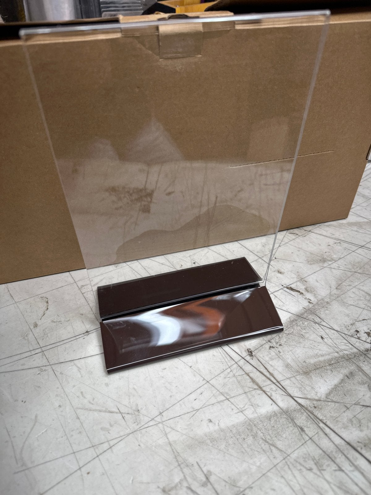 3x Nieuwe Acryl Display Standaard - Menuhouder, Antiek en Kunst, Ophalen of Verzenden