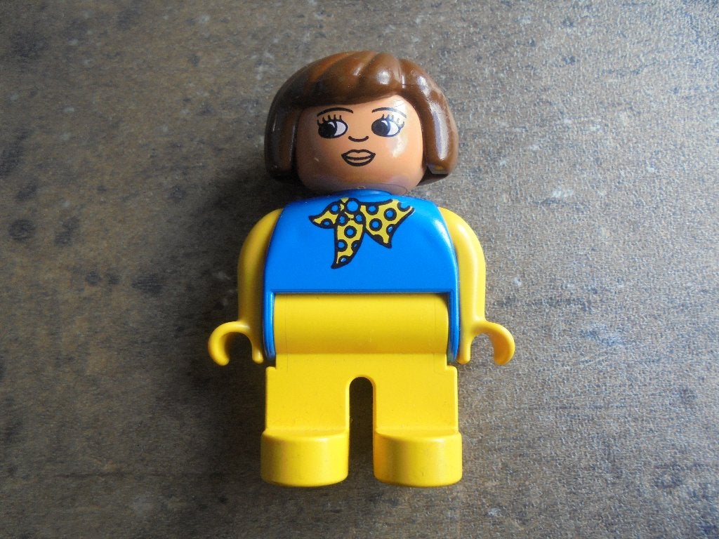 Lego Duplo Figures Old Model Female (zie foto's), Kinderen en Baby's, Speelgoed | Duplo en Lego, Ophalen of Verzenden, Gebruikt